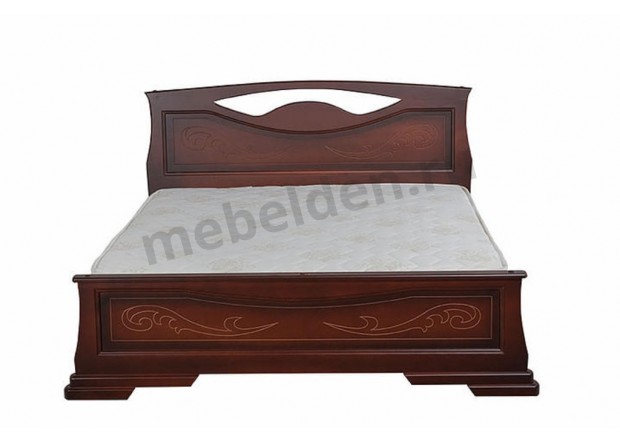 Кровать двуспальная МД-054 с матрасом