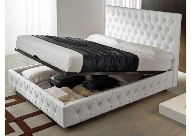 Мягкая кровать односпальная МД-102 на заказ