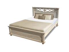 Кровать односпальная Мальта из массива дуба
