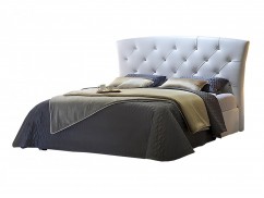Мягкая кровать односпальная МД-093 на заказ