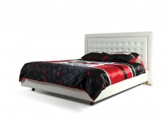 Мягкая кровать МД-096 односпальная