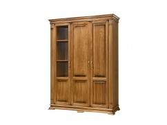 Трехстворчатый деревянный шкаф Верди 7000