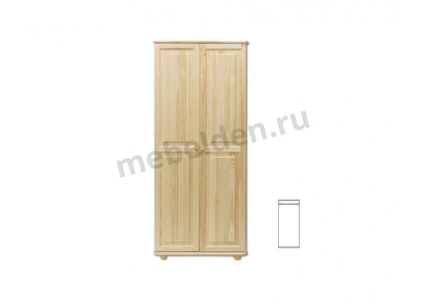 Двухстворчатый деревянный шкаф Витязь 103