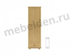 Одностворчатый шкаф Витязь 124 из массива дерева