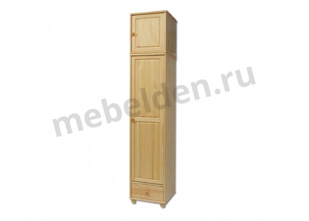 Одностворчатый деревянный шкаф Витязь 125