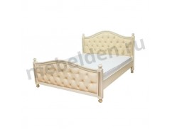 Деревянная двуспальная кровать МД-008
