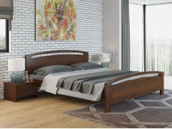 Деревянная двуспальная кровать БАЛИ