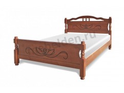 Деревянная односпальная кровать МД-055