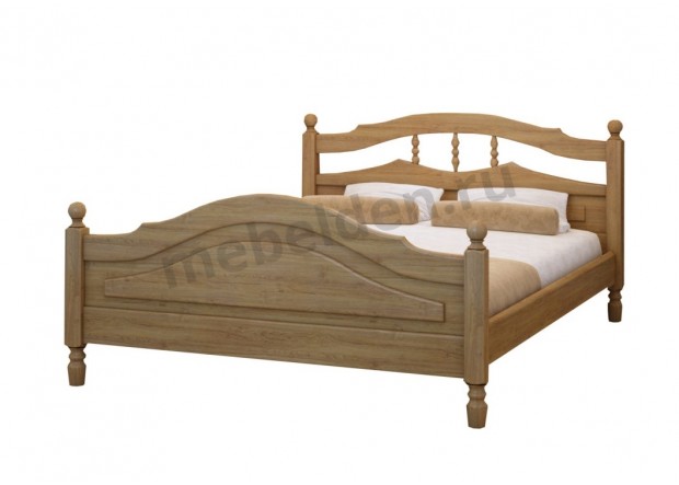 Кровать односпальная МД-043 из дерева