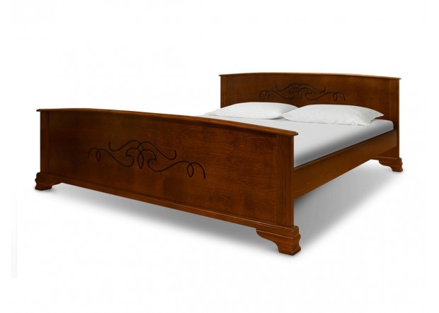 Кровать двуспальная МД-035 на заказ