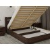 Деревянная двуспальная кровать БАЛИ