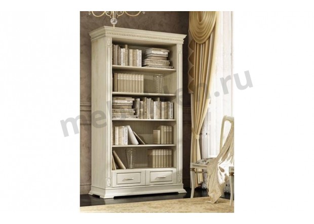 Деревянный книжный шкаф ВЕРДИ-137