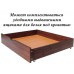Двуспальная кровать МД-051 из массива дерева
